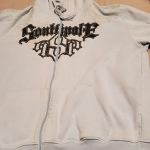 Baby blue south pole hoodie